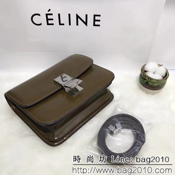 CELINE賽琳原單 classic box新潮經典豆腐包 單肩斜挎包 SL1840
